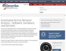 Tablet Screenshot of cleversysinc.com
